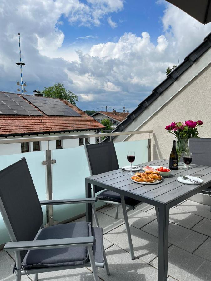 Traumhafte Neue Dachterrassenwohnung Am Soyener See Eksteriør billede